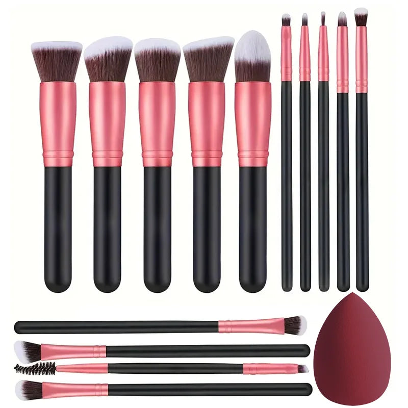 Aurevia ProBlend Makeup Brush Set lifestyle shot
