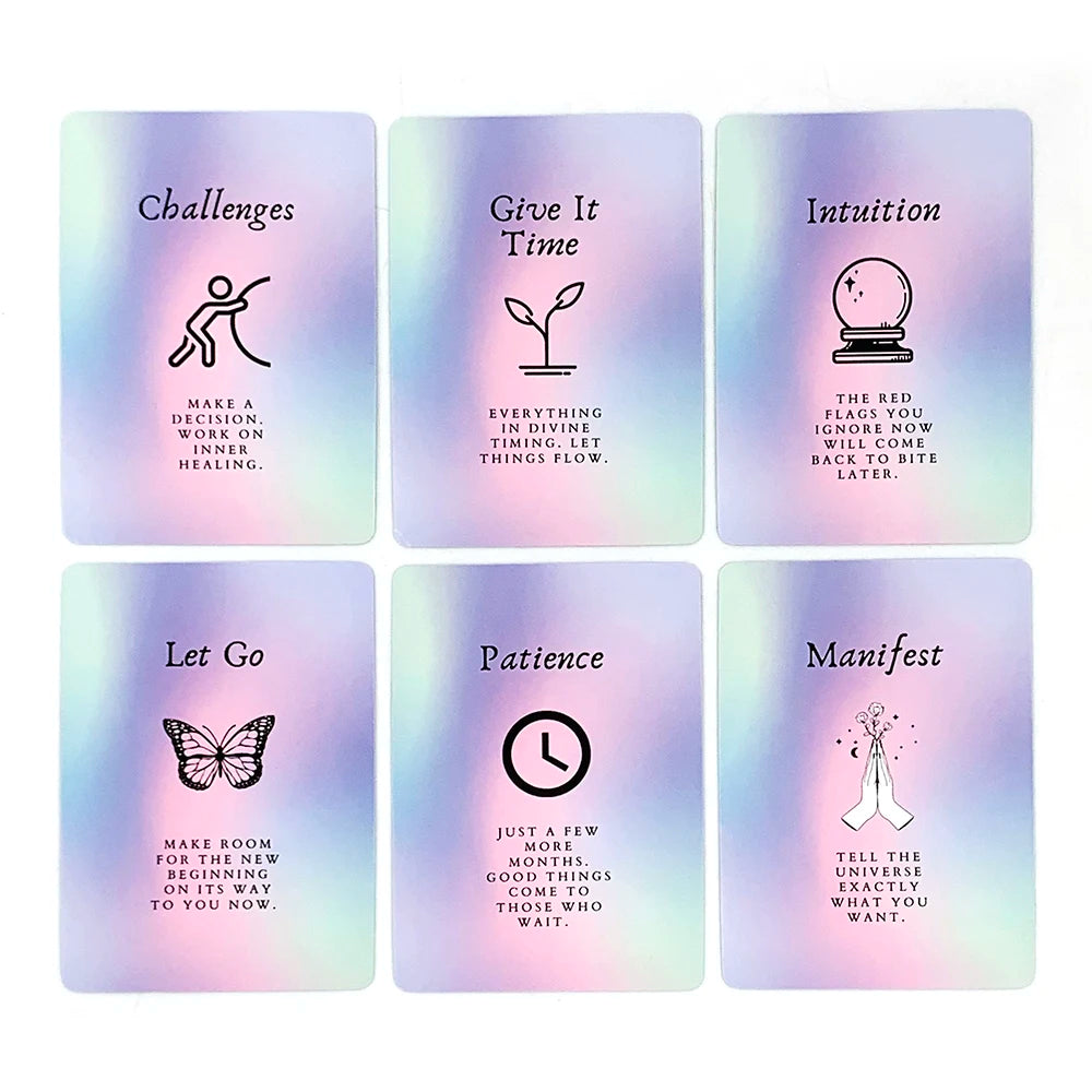 Exquisite Oracle Deck full deck layout