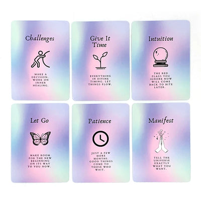 Exquisite Oracle Deck full deck layout