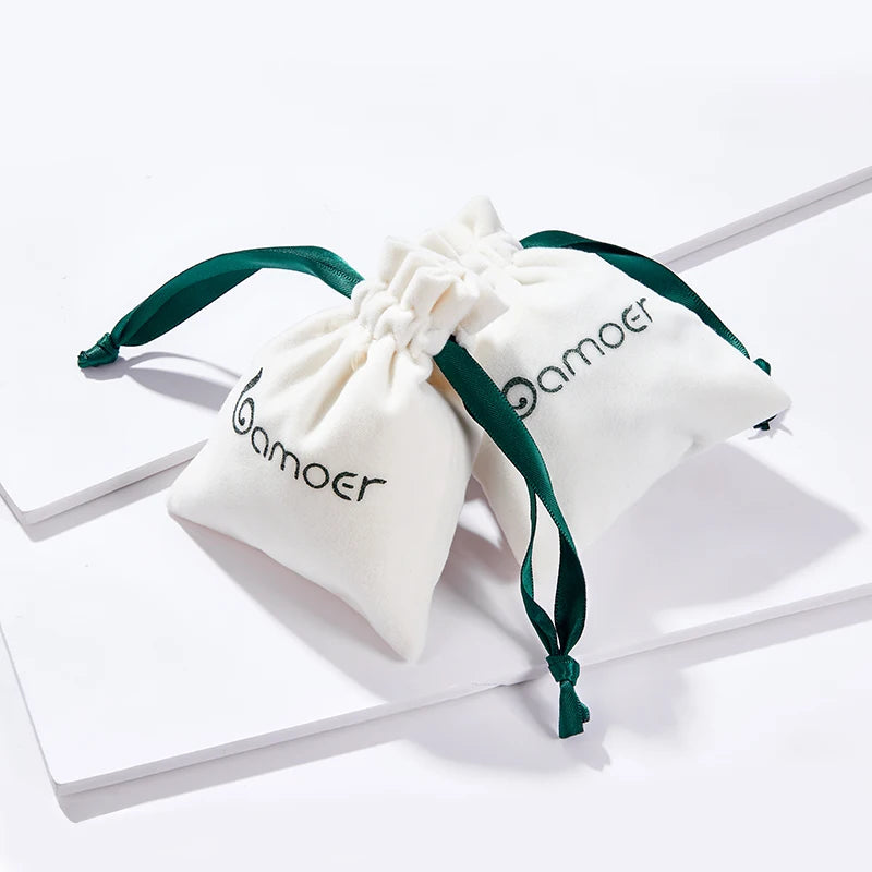 BAMOER Flying Butterfly Silver Bracelet gift presentation