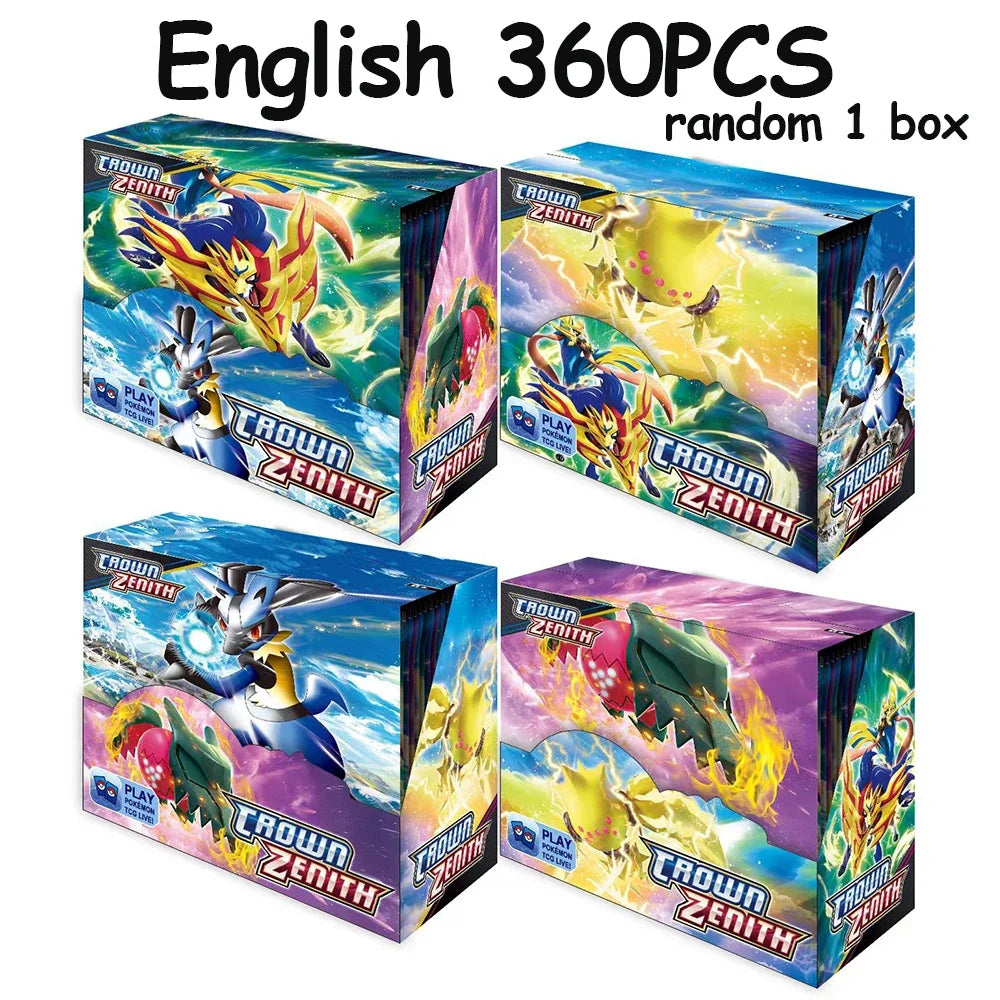 ★Newest 324Pcs Pokemon Cards Sun & Moon XY Evolutions Pokemon Booster Box Collectible Tradiner Card Game toy for children！