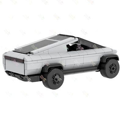 367PCS Creative Cybertruck Decoration Building Blocks DIY City Series Famous Brand Vehicle Models Assembly Toys For Kids MOC4132