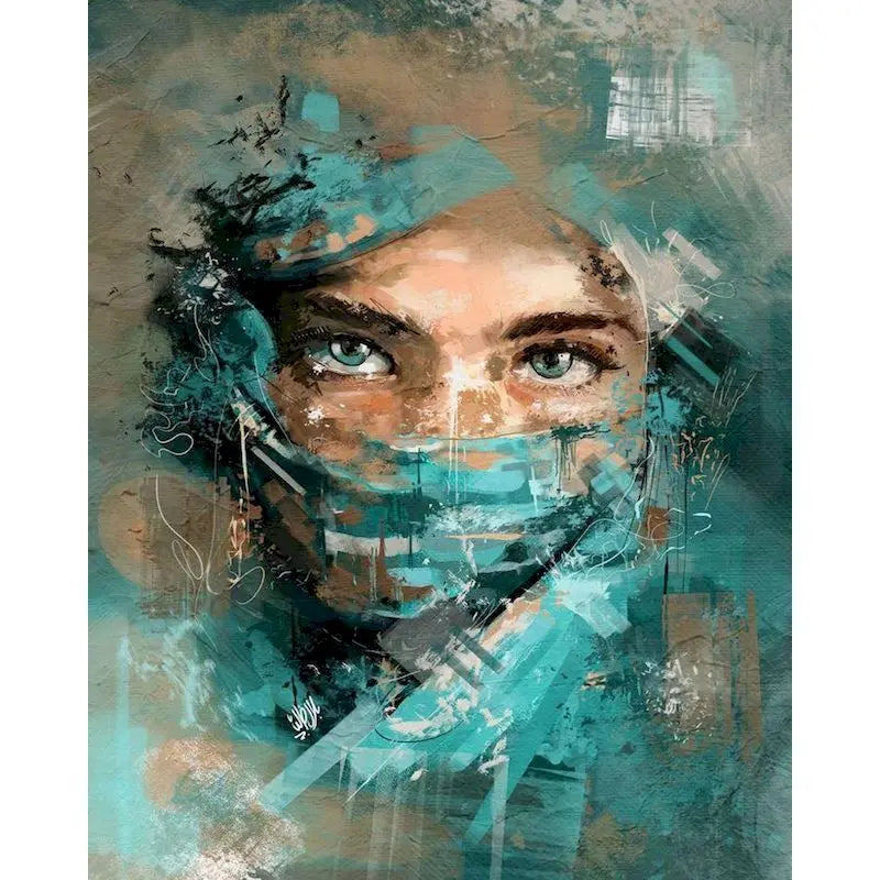 GATYZTORY Paint by Numbers Canvas Kit gift presentation