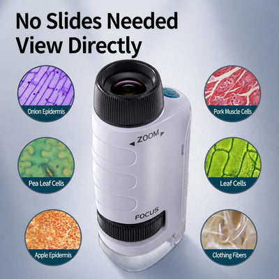 Portable Outdoor Microscope Kit - White