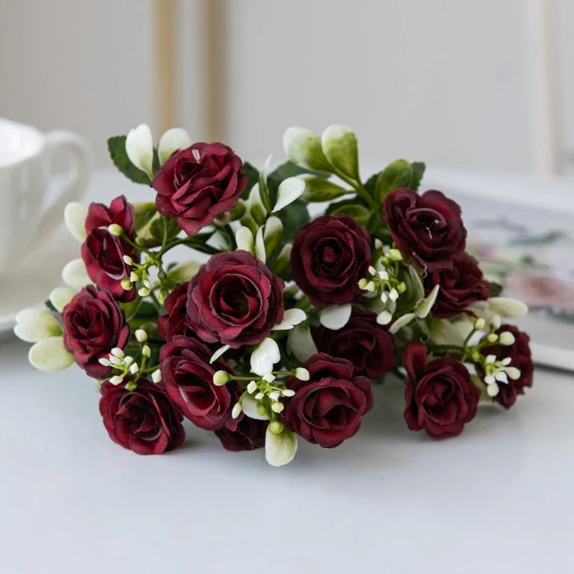 Rosavique Silk Rose Stem