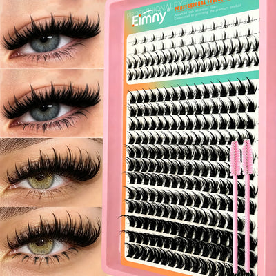 235-Piece DIY Lash Cluster Kit application step