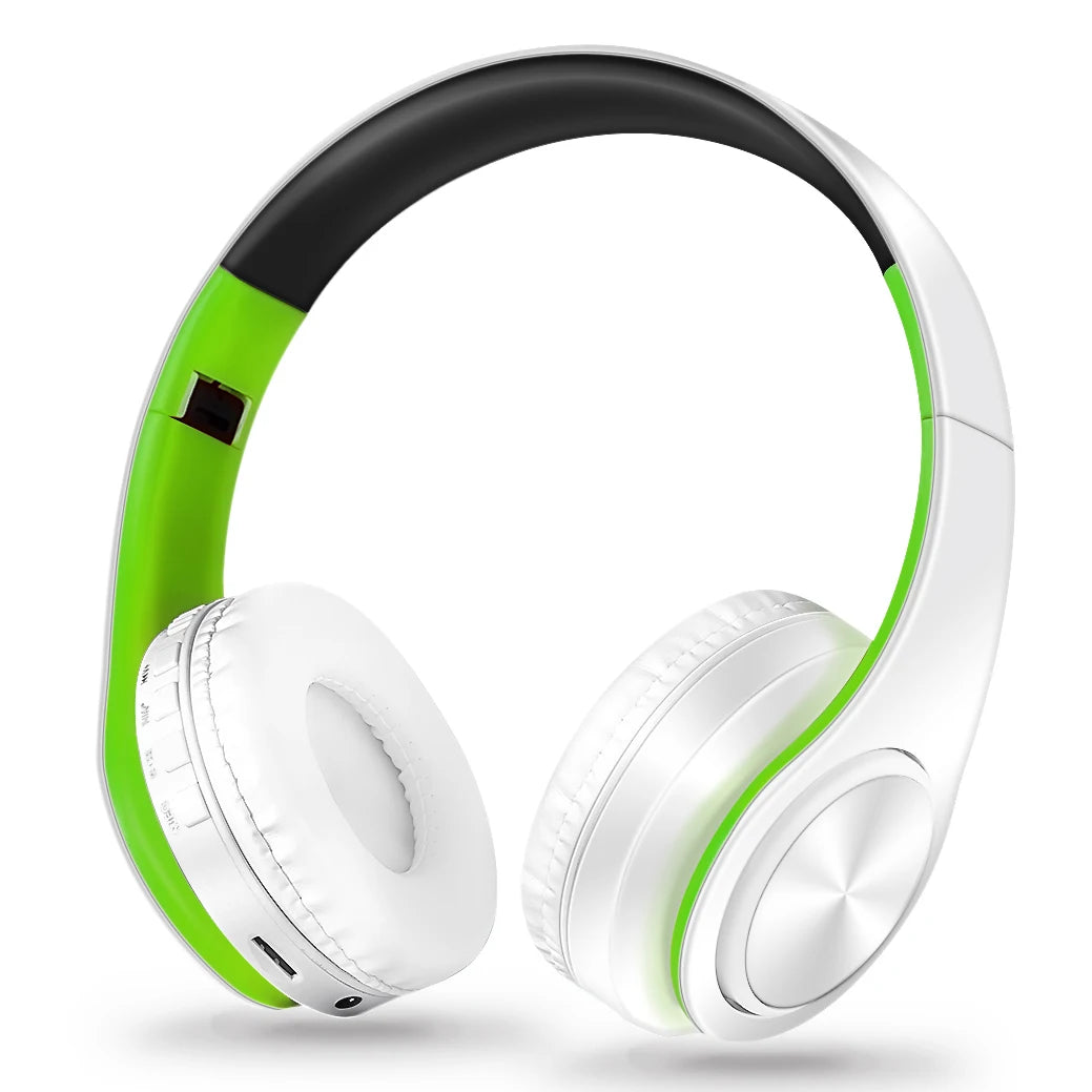 Aurex GoldSound Wireless Headphones full set layout