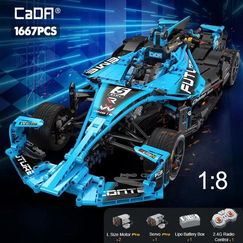 RC Drift Racing Car Building Block Set