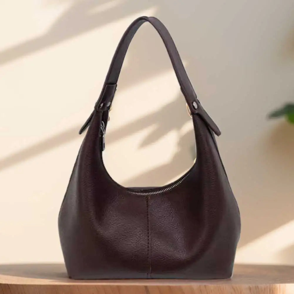 Soft PU Leather Hobo Bag