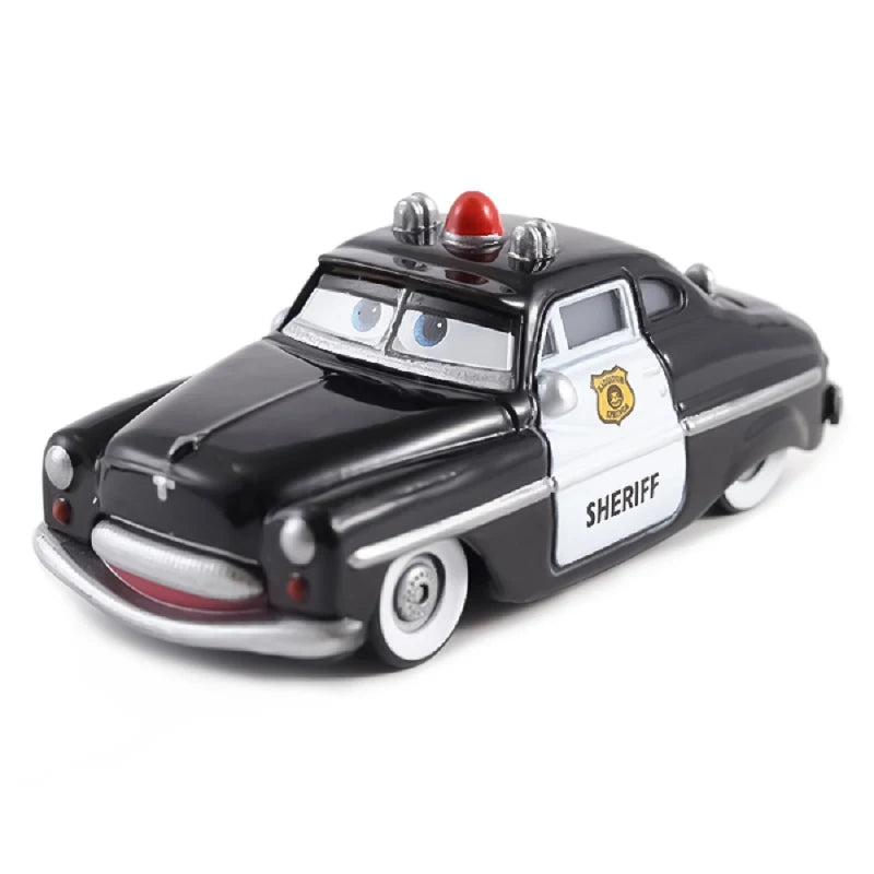 Pixar Cars 3 Model Car Toy White Police ATV Fire Engine Lightning McQueen Metal Alloy Diecast Car Model Children’s Toy Gifts