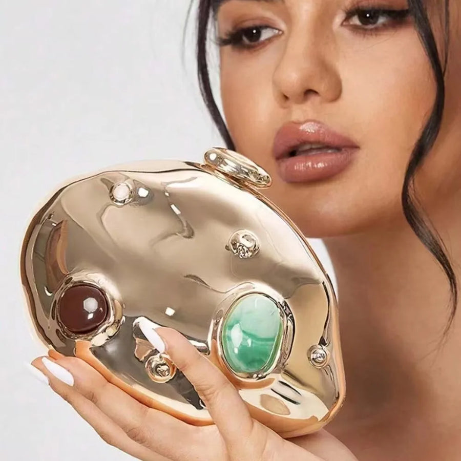 Mini Shell Acrylic Clutch