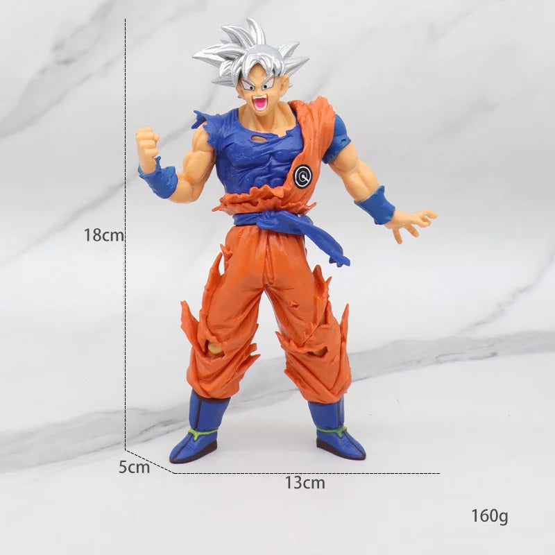 Dragon Ball Z Super Saiyan Anime Figurine Model Gillen Rose Goku Broly Vegeta Ultra Instinct DBZ Action Figures Collection Toy
