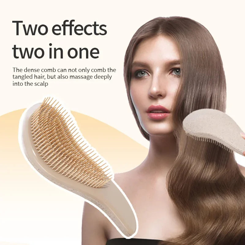 Anti-Static Detangling Brush - Purple
