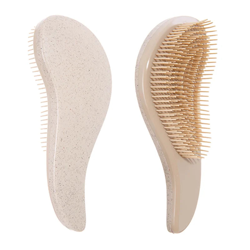 Anti-Static Detangling Brush - Mixed Blue