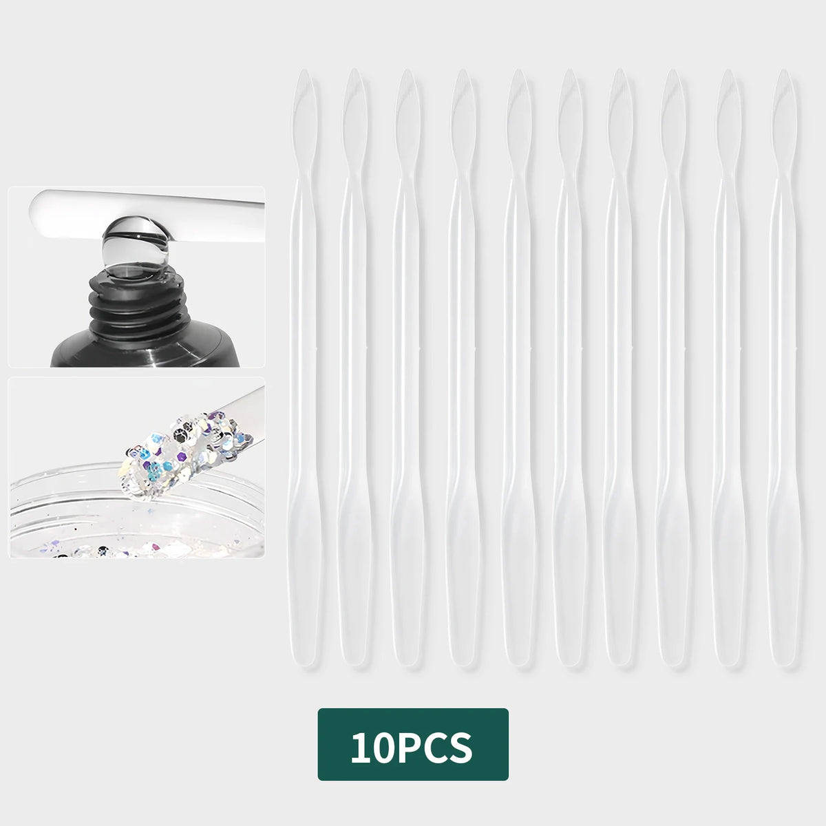 Gelvexa TwinMix Nail Stirring Tool set of 10
