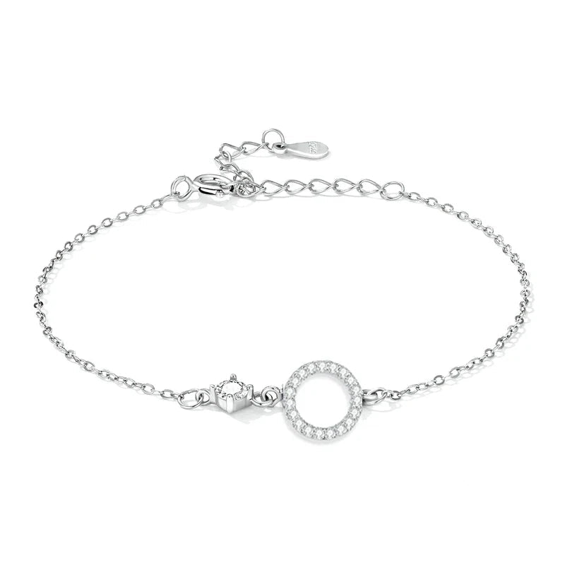 BAMOER Simple Ring-Link Bracelet