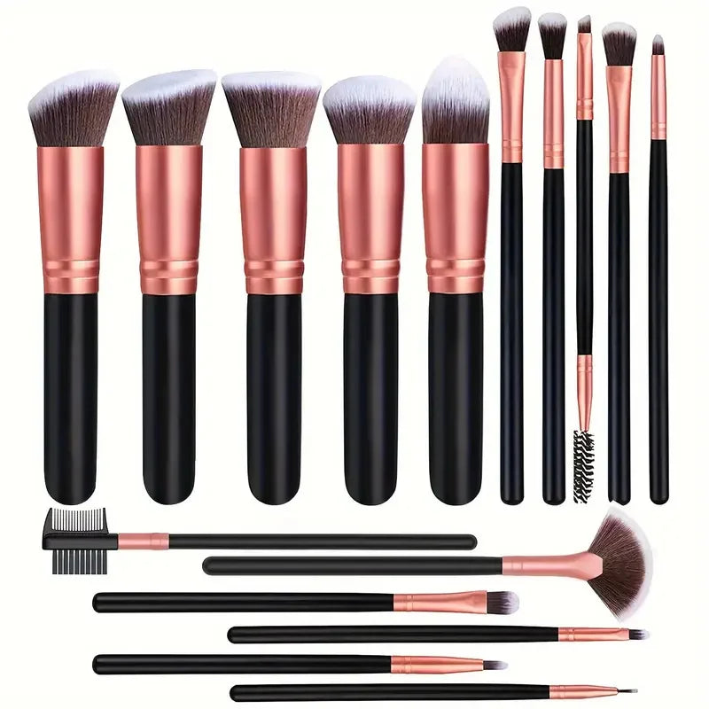 14-Piece Soft Fluffy Contour & Sculpting Brush Set eye brush detail