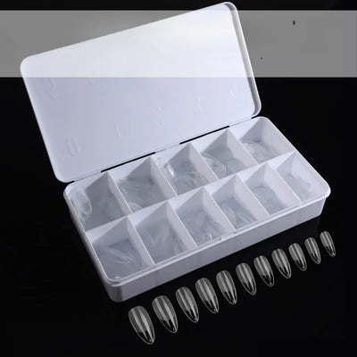 550-Piece Soft Gel Nail Tip Set - Square