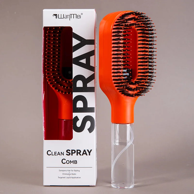 Mistavelle AquaComb Mist Brush styling shot