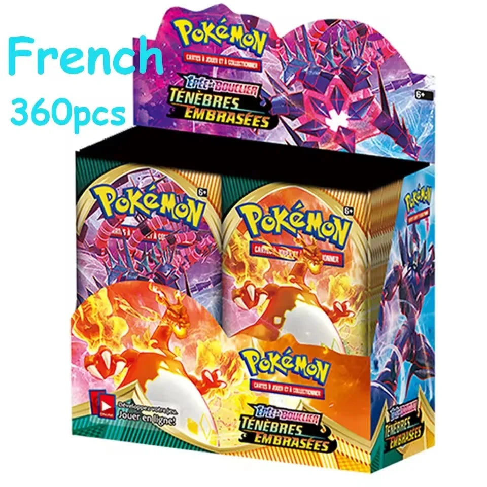 ★Newest 324Pcs Pokemon Cards Sun & Moon XY Evolutions Pokemon Booster Box Collectible Tradiner Card Game toy for children！