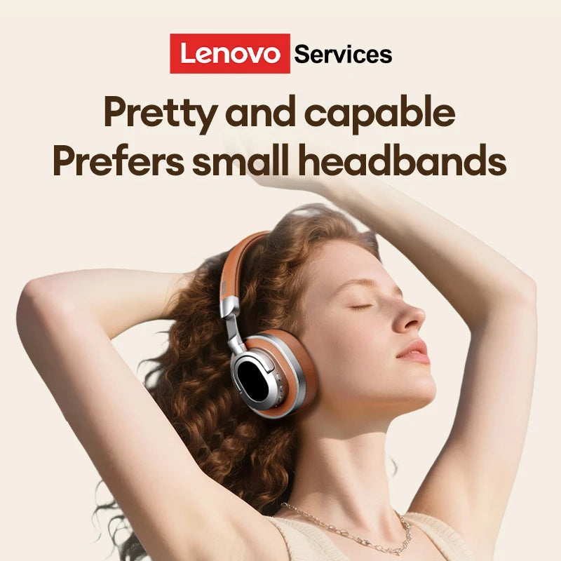 Lenovo LE602 Bluetooth Headphones - Brown