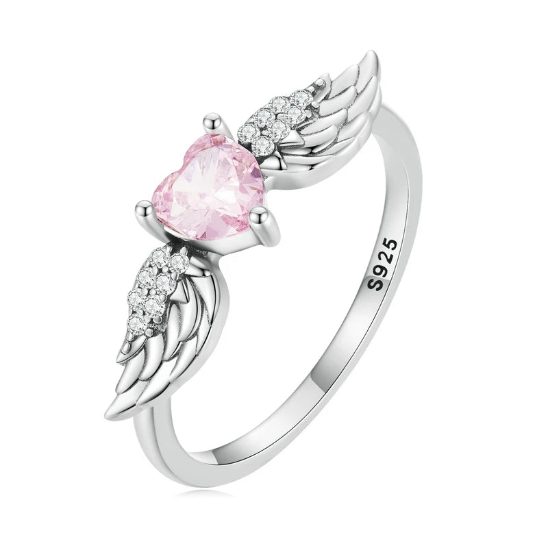 BAMOER Angel Wing Ring