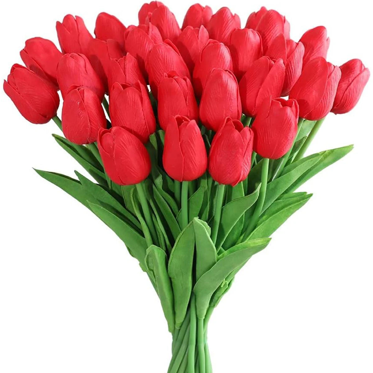 Real-Touch Artificial Tulip Flowers texture detail