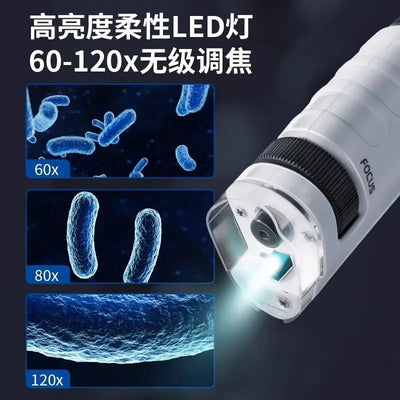 Portable Outdoor Microscope Kit - Green