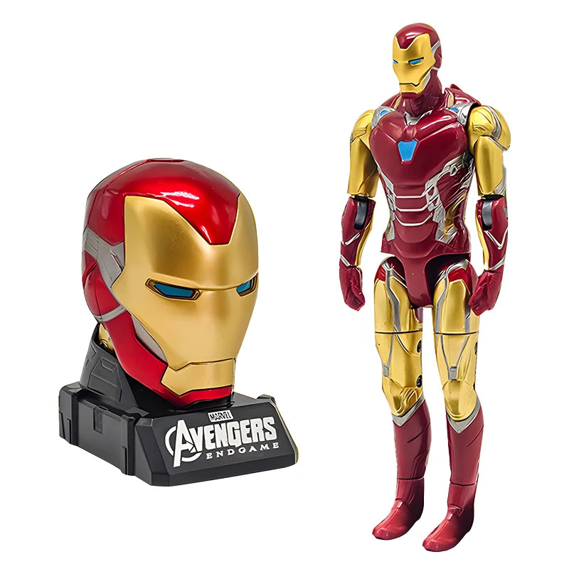 Original Avengers Legends Figures Toy ZDTDS Ant-Man Iron Spider Man Captain Heroes Helmet Deform Set Action Figurine Statue Doll