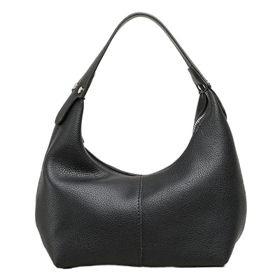 Soft PU Leather Hobo Bag - Brown