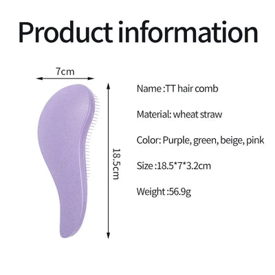 Anti-Static Detangling Brush close-up
