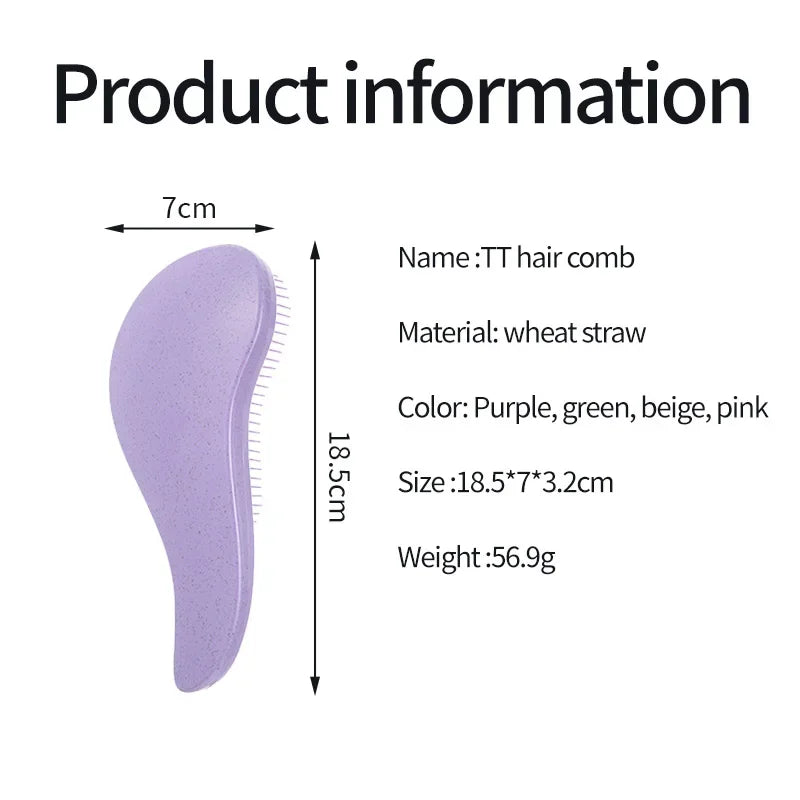 Anti-Static Detangling Brush close-up