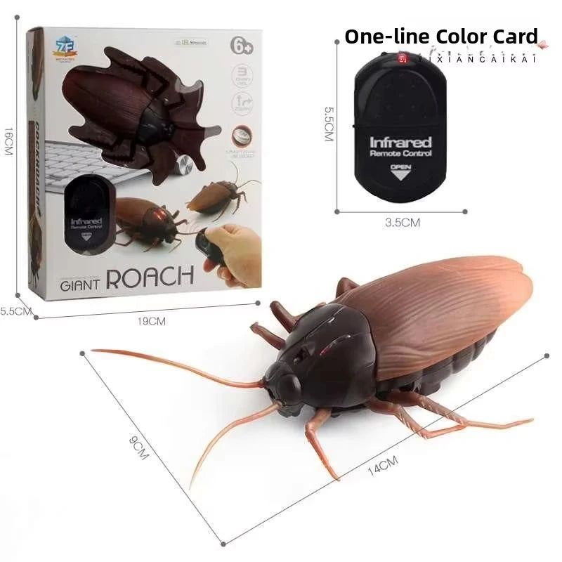 Lifelike Crawling Insect Prank Toy packaging