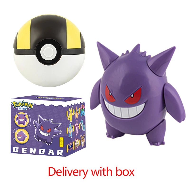 22 Styles Pokemon Action Figure Poke Ball Toy Doll Pikachu Eevee Gyarados Charizard Mew Mewtwo Elf Pocket Monster Pokeball Model