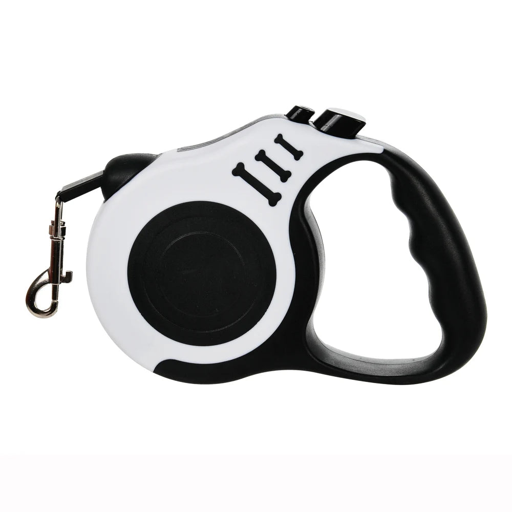 Retractable Pet Leash in use