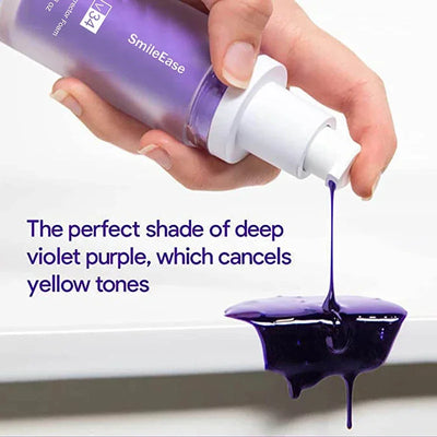 V34 Purple Whitening Toothpaste packaging